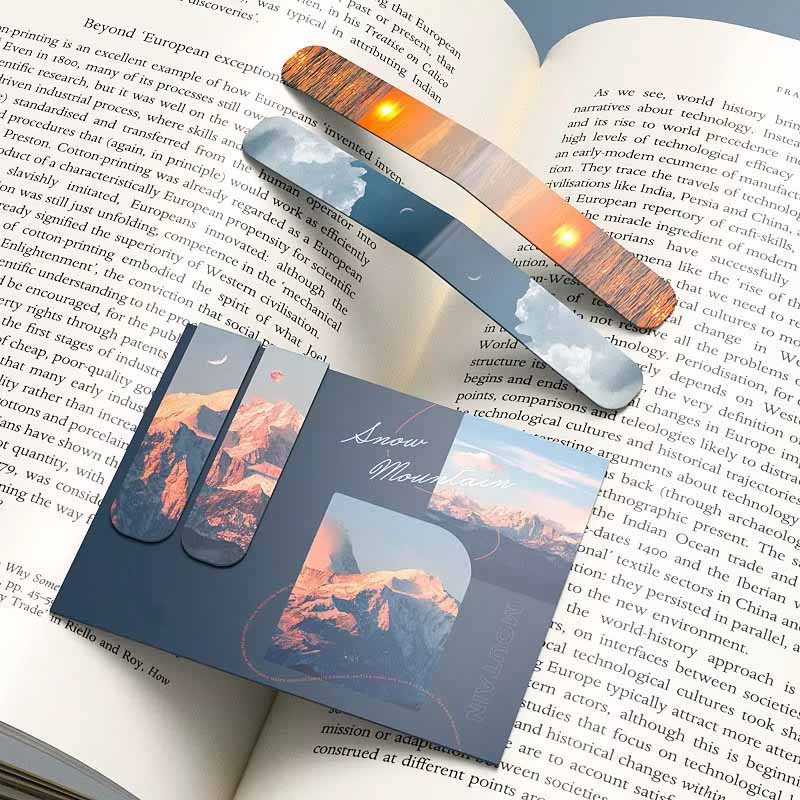 Bookmark Magnetic Clip - 2 szt. Magnetyczne zakładki do książek