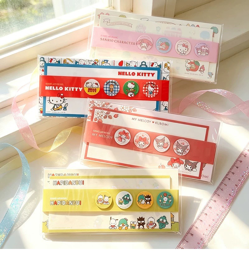 Office Supply Office Stationery Items - Zestaw karteczek samoprzylepnych Sanrio Cartoon Hello