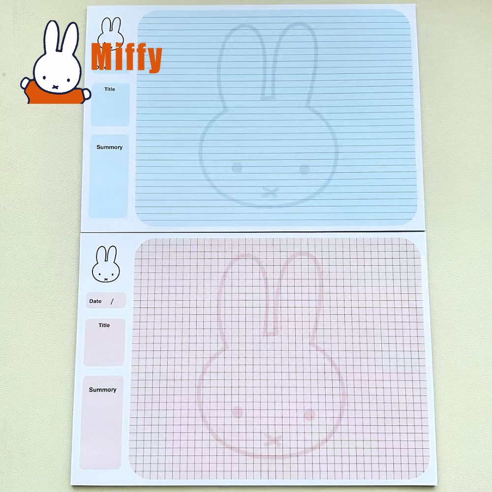 Office Supply Office Stationery Items - Uroczy notes Miffy, słodki króliczy notes,