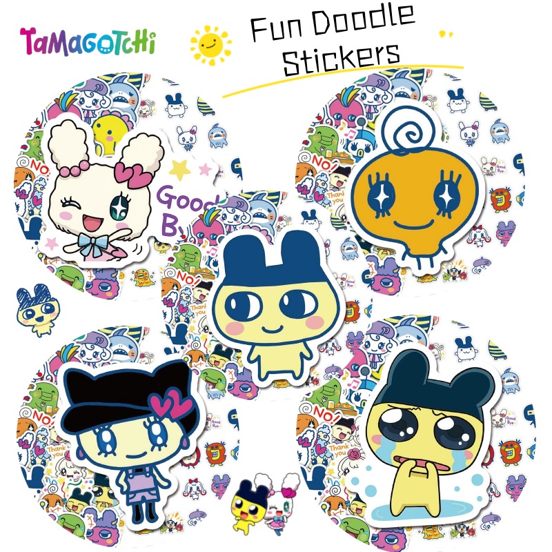 Memo Pad Sticky - Nowe naklejki Bandai Tamagotchi Mametchi Fun