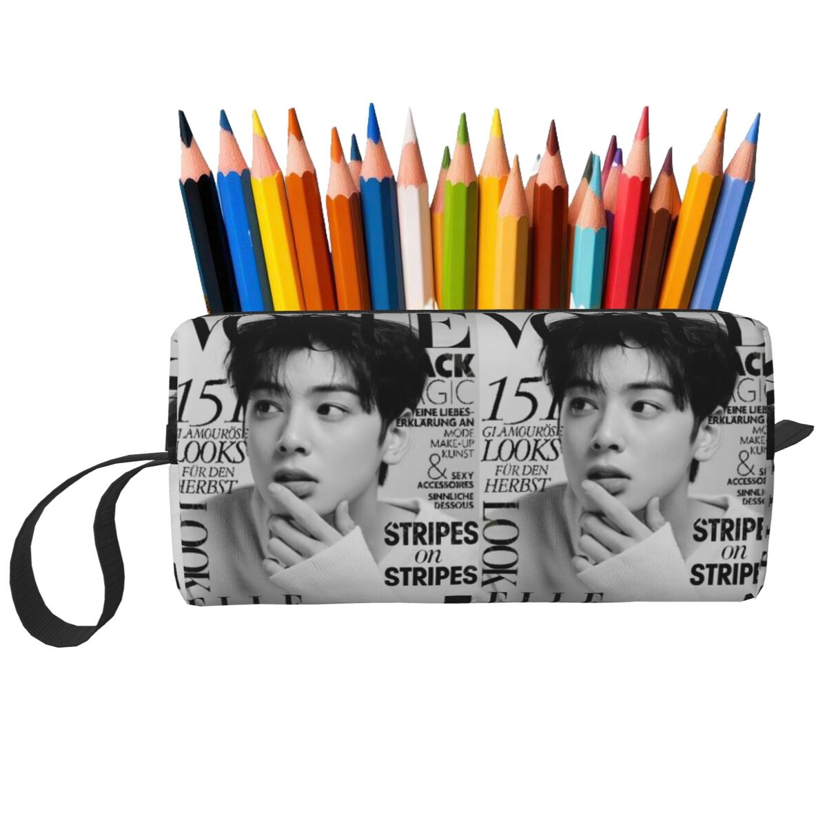 Stationery And Office Supply Chain - Piórnik Cha EunWoo Kpop Astro dla