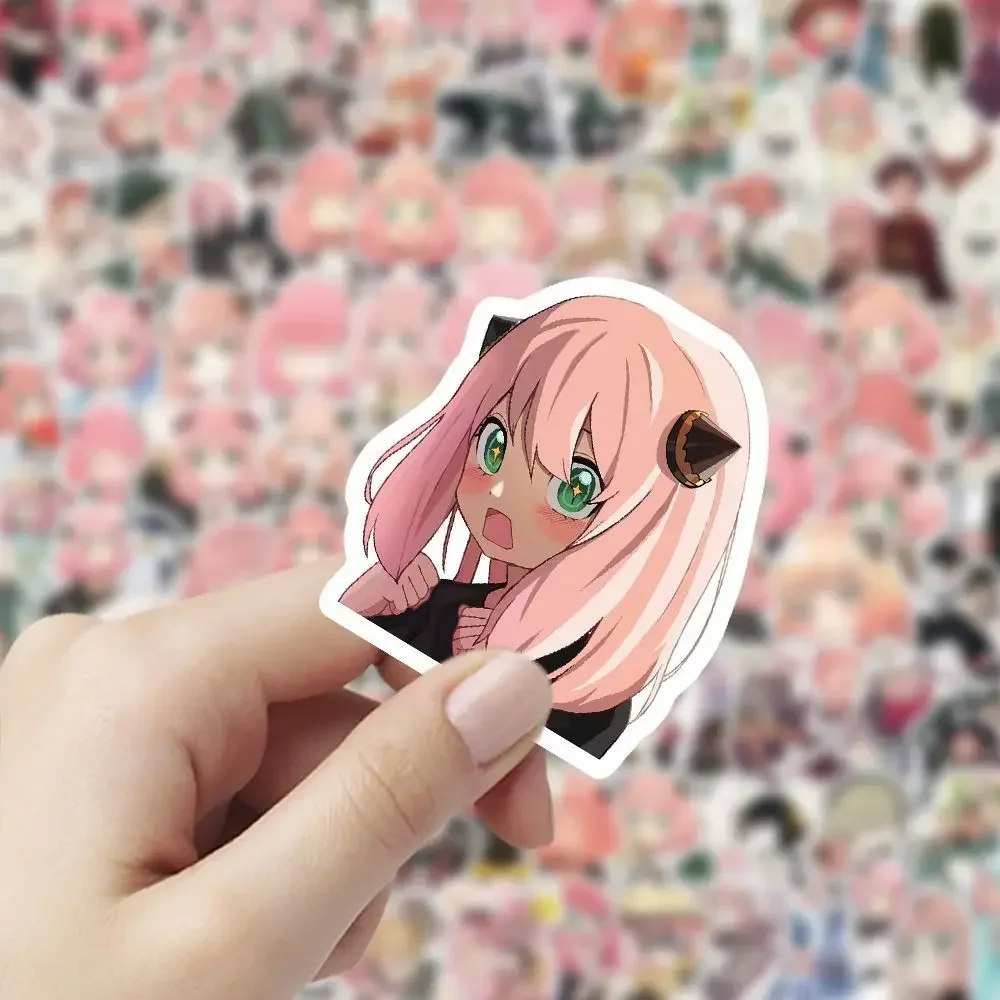 Memo Pad Sticky - 100 sztuk naklejek SPY×FAMILY - Aniya,