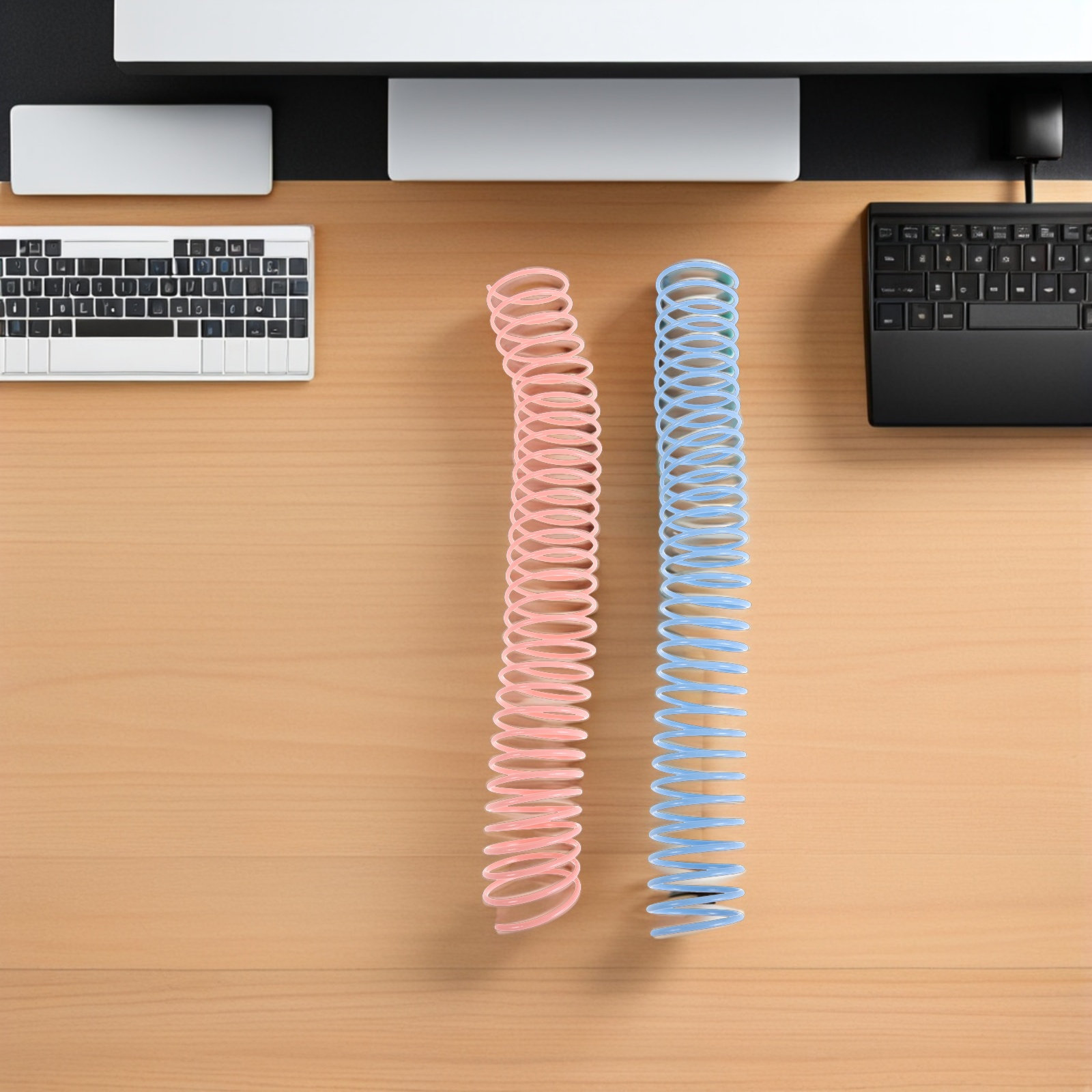 Binding Comb Plastic - 8 szt. Plastikowe spirale do bindowania