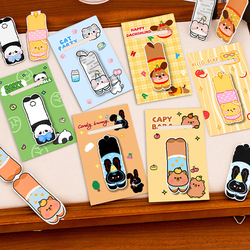 6 szt. Kawaii Urocze Magnetycz – Bookmark Magnetic Clip recenzja i cena