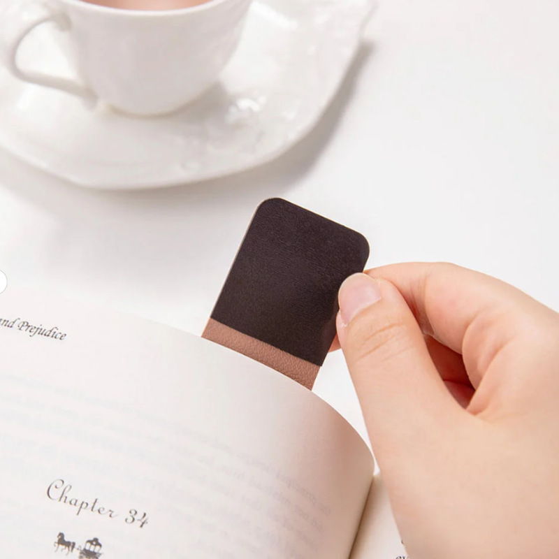 Skórzany magnetyczny zakładka  – Bookmark Magnetic Clip recenzja i cena