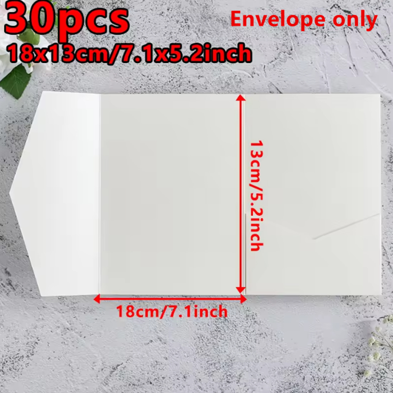 30 szt. zielonych kopert 18x13 – Stationery Supply Business recenzja i cena