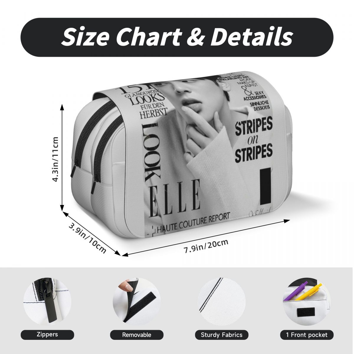 Piórnik Cha EunWoo Kpop Astro  – Stationery And Office Supply Chain recenzja i cena