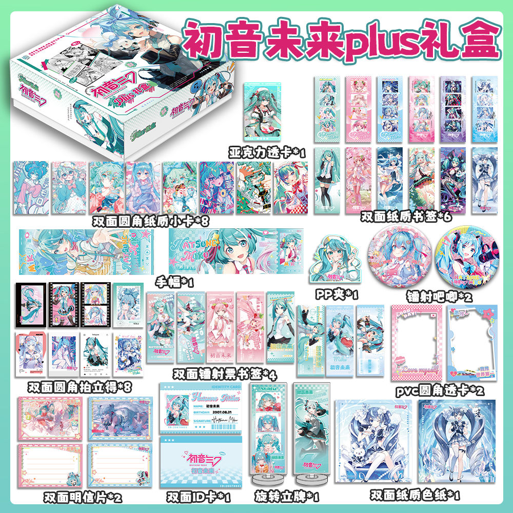 Anime Hatsune Miku - Pudełko z – Bookmark Magnetic Clip recenzja i cena