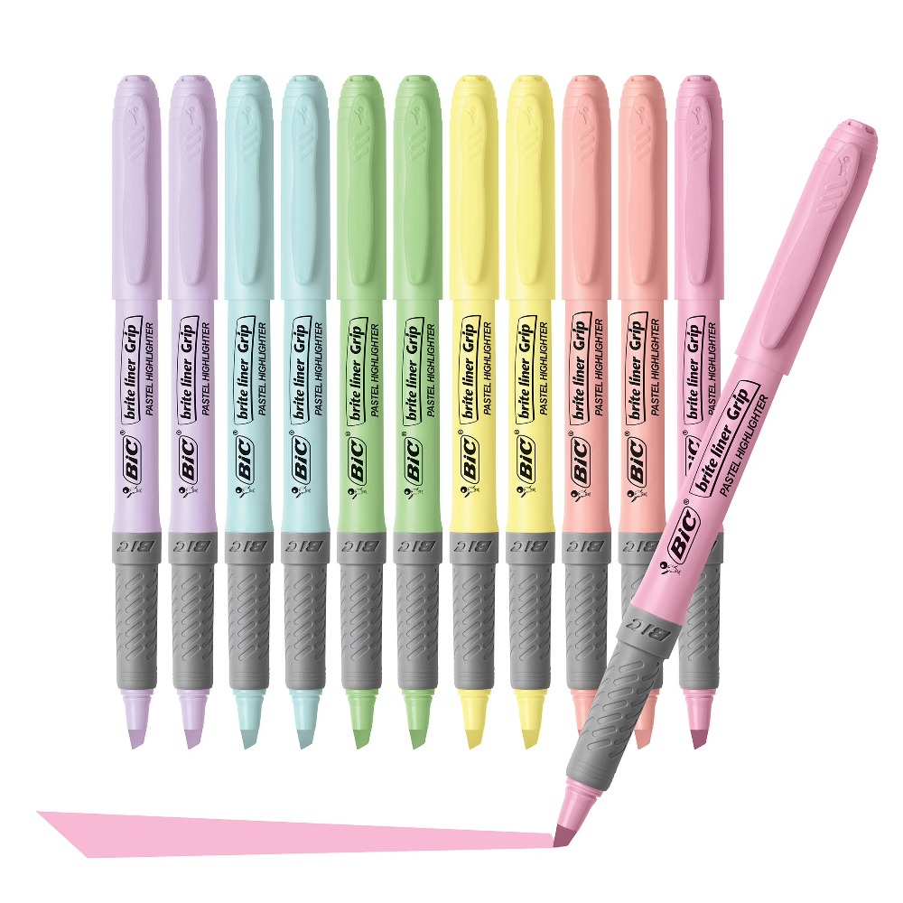 Zestaw zakreślaczy Grip Pastel – Is Stationery Office Supply recenzja i cena