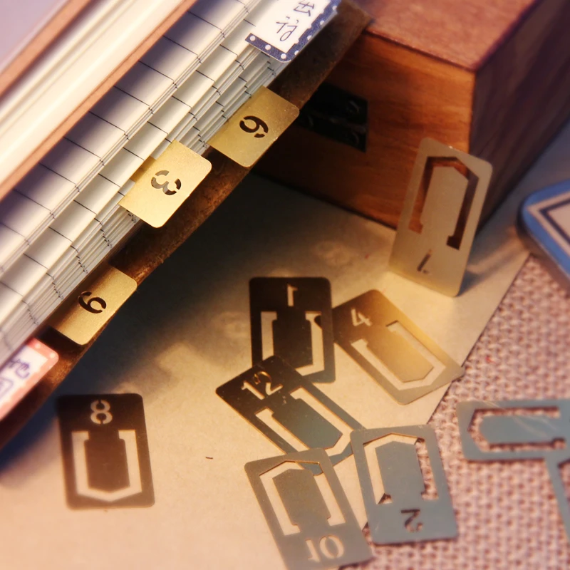 12 sztuk/partia w stylu Vintag – Stationery Office And School Supply Stores recenzja i cena