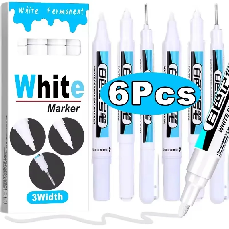 Markery permanentne białe 0.7/ – Stationery Supply recenzja i cena