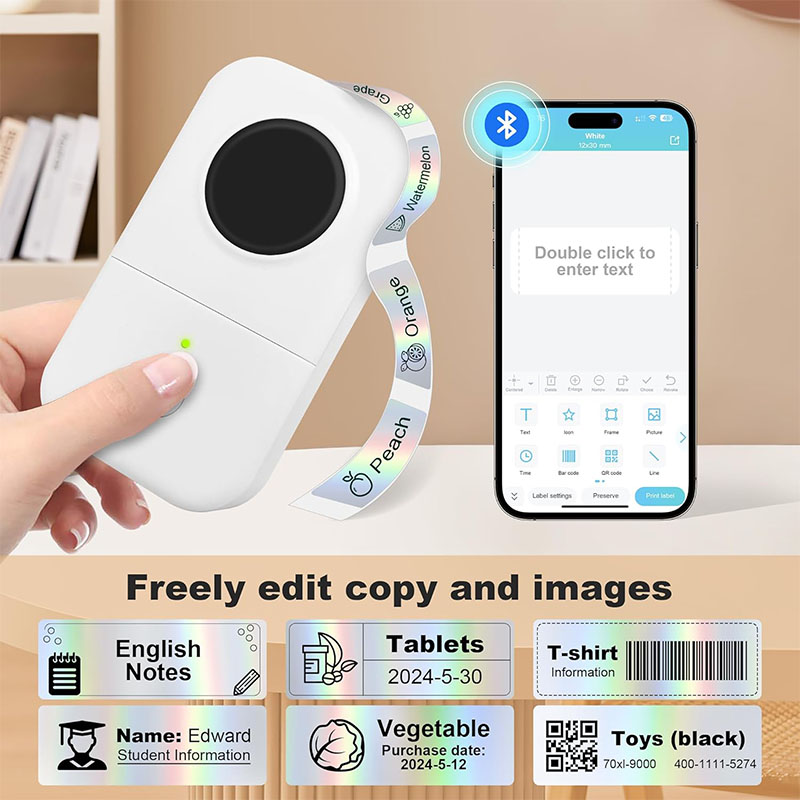 Naklejki do drukarki etykiet P – Label Printer Tape recenzja i cena