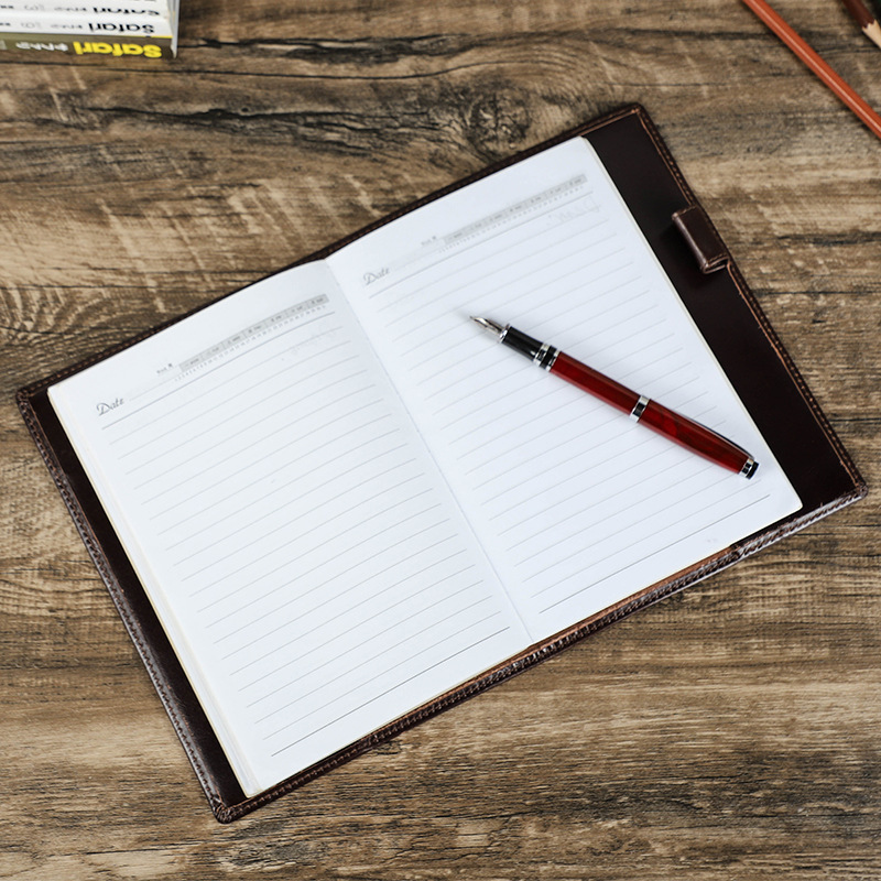 Prawdziwy skórzany, ręcznie ro – Stationery Supply Business recenzja i cena