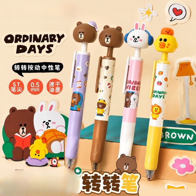 Nowe długopisy LINE FRIENDS Br – Stationery Warehouse recenzja i cena