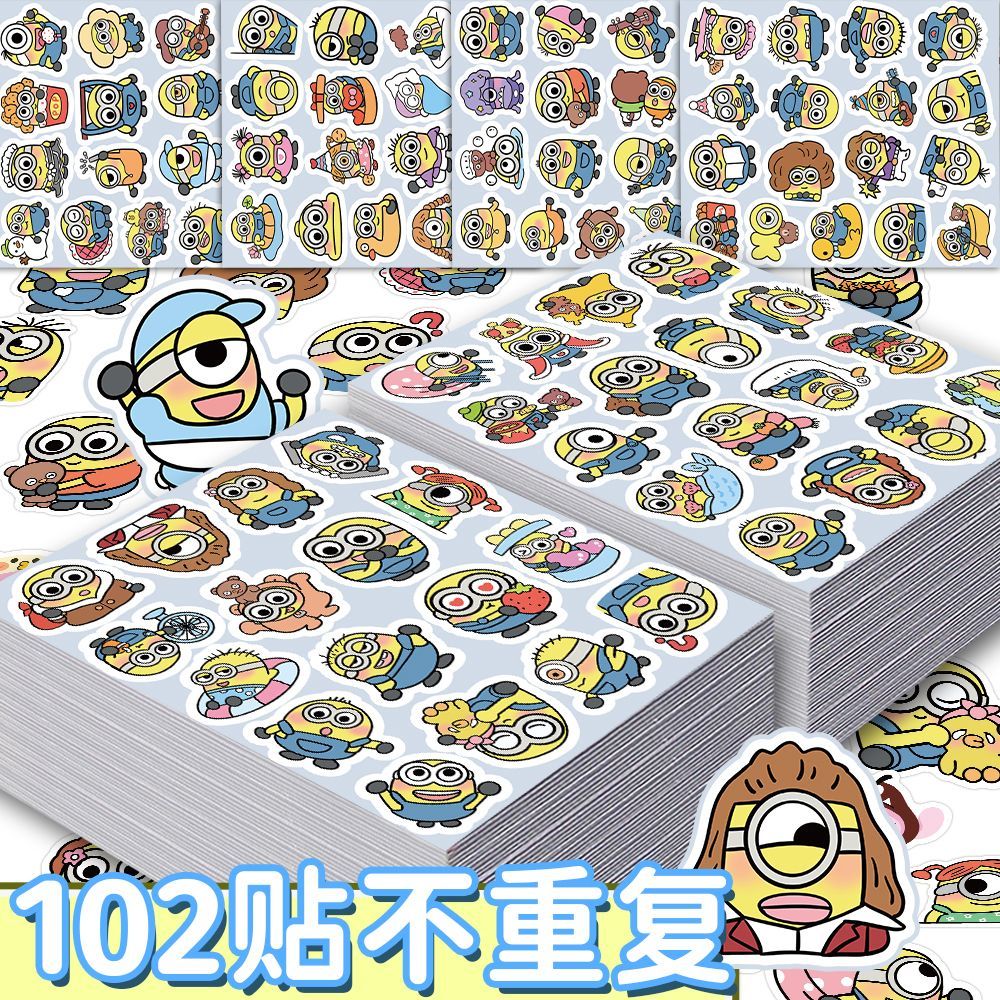 Naklejki Minionki film anime k – Memo Pad Sticky recenzja i cena