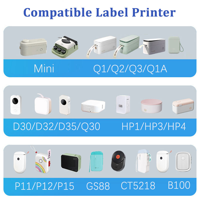 Etykiety termiczne na kabel 12 – Label Printer Tape recenzja i cena
