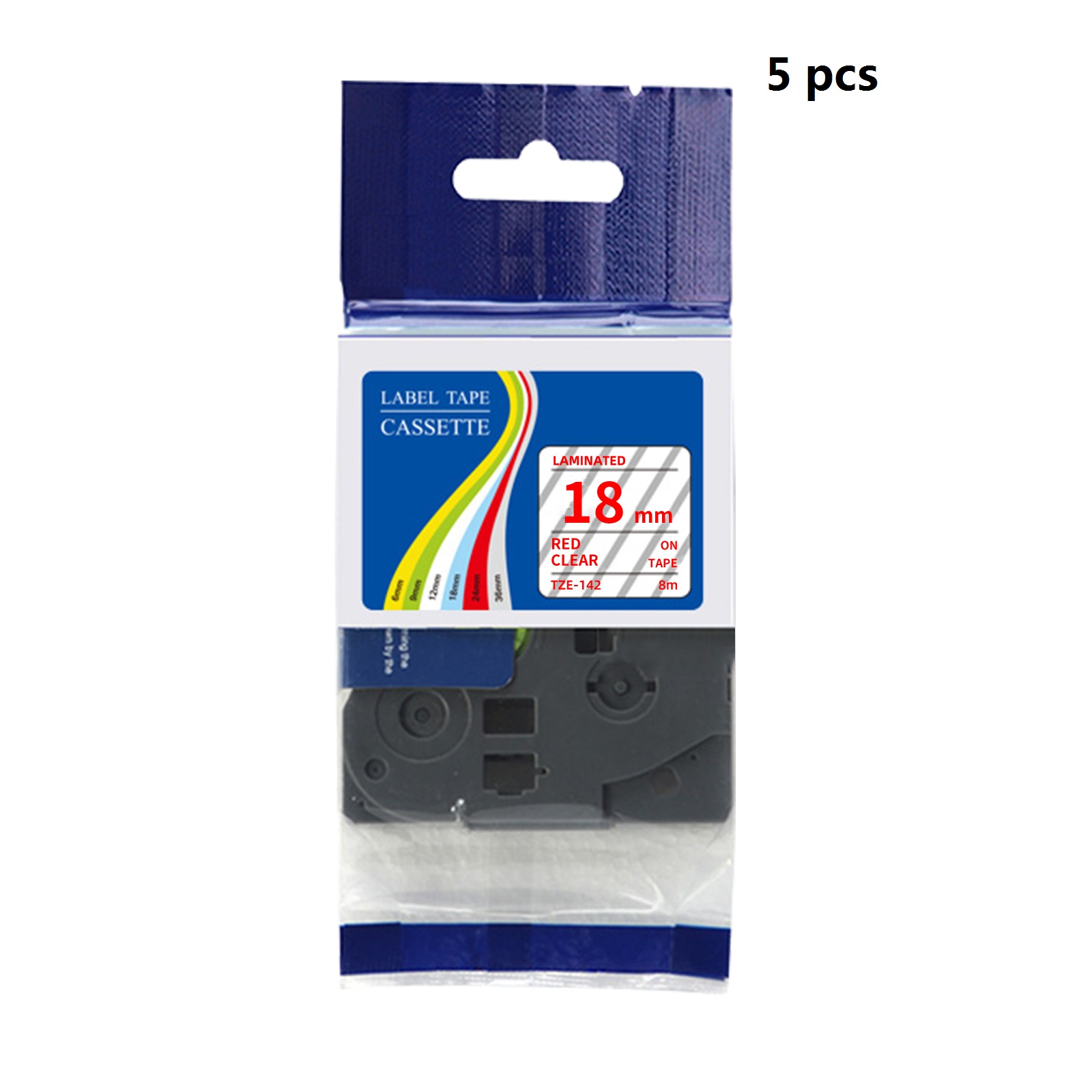5 sztuk kompatybilnych taśm et – Label Printer Tape recenzja i cena