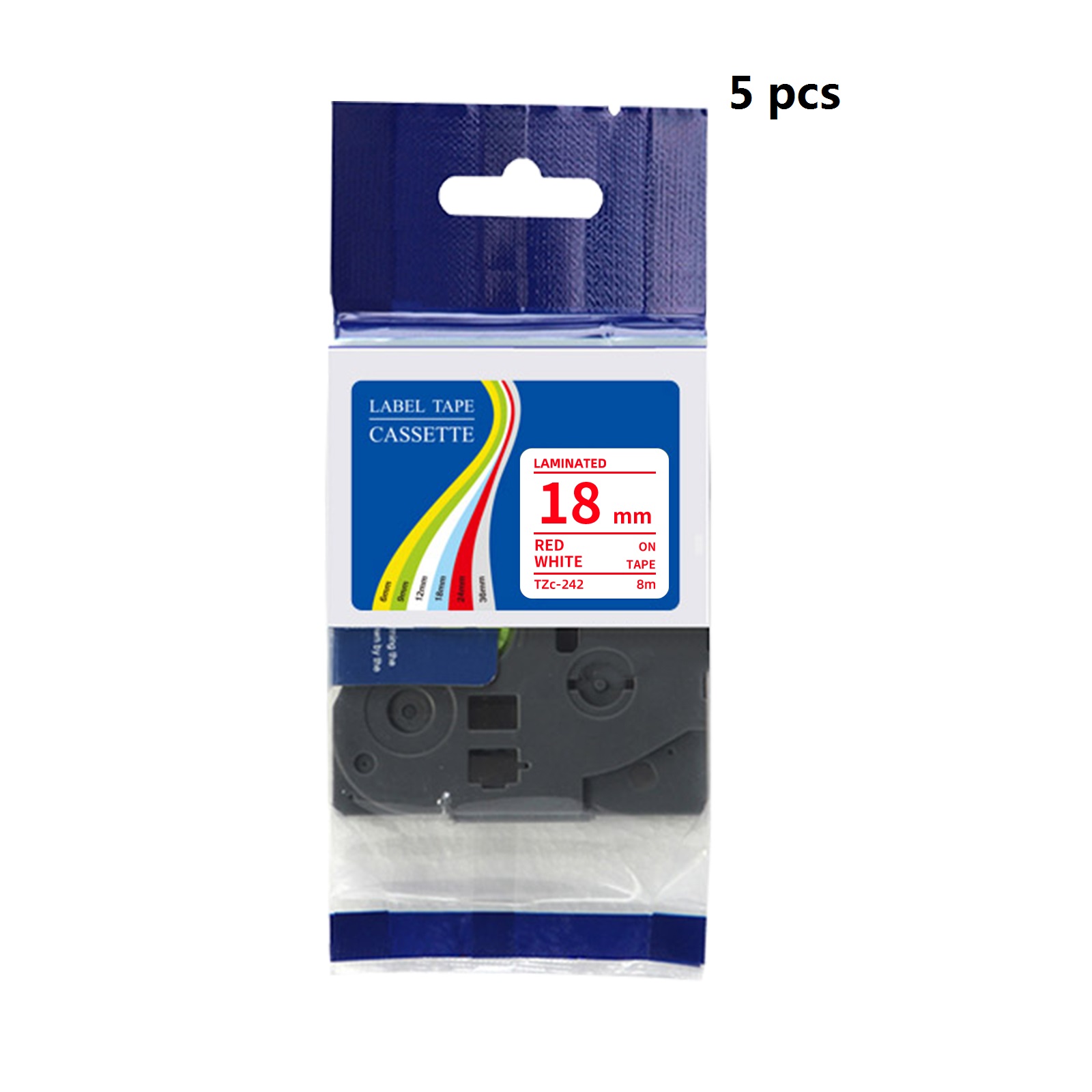 5 sztuk kompatybilnych taśm et – Label Printer Tape recenzja i cena