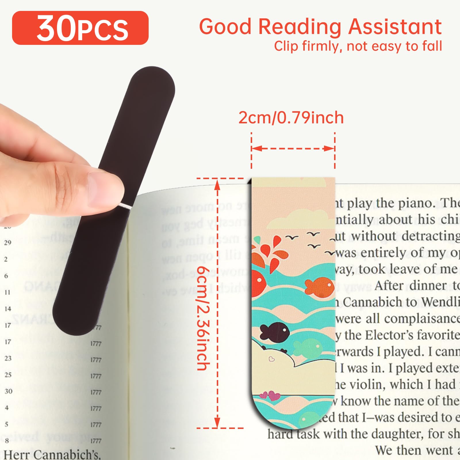 18 szt./30 szt. Magnetyczne za – Bookmark Magnetic Clip recenzja i cena