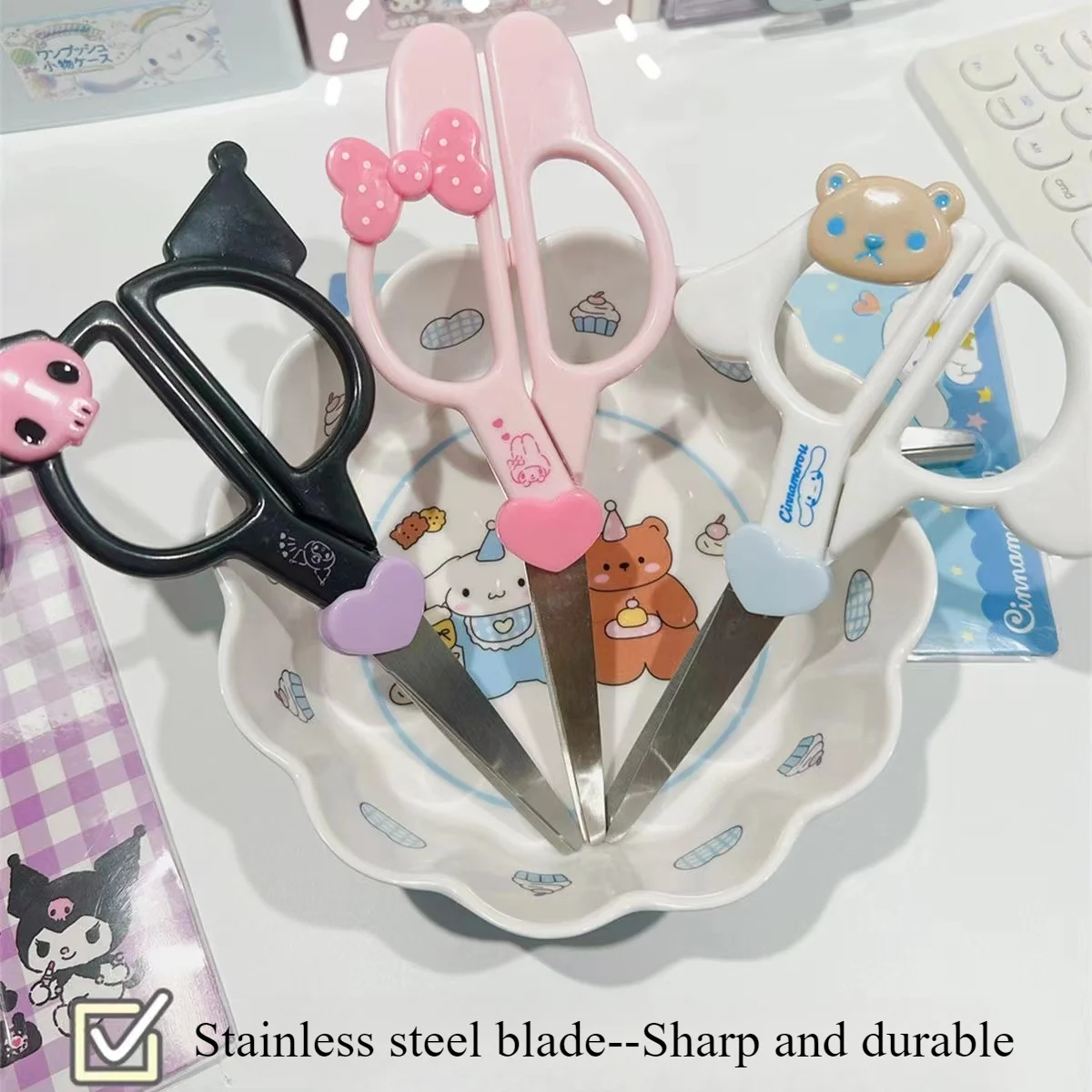 Nowe Kawaii Sanrio Kuromi Cinn – Office Supply Office Stationery Items recenzja i cena