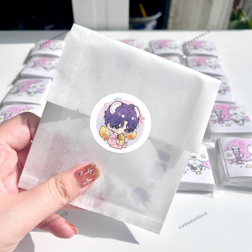 500 szt. Rolka Naklejek Kawaii – Memo Pad Sticky recenzja i cena