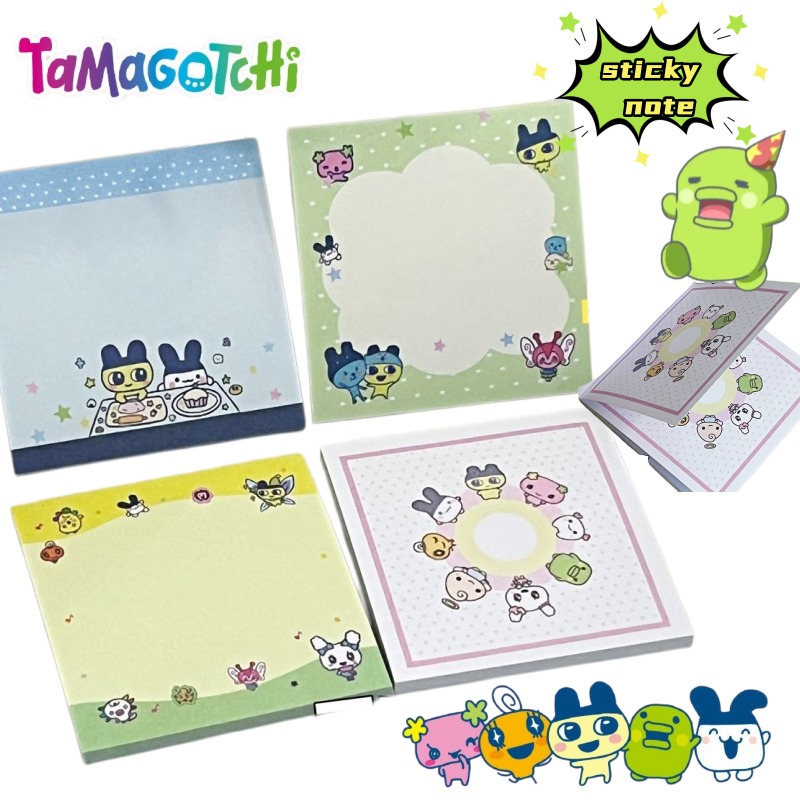 4 szt. Tamagotchi Mametchi Mem – Memo Pad Sticky recenzja i cena