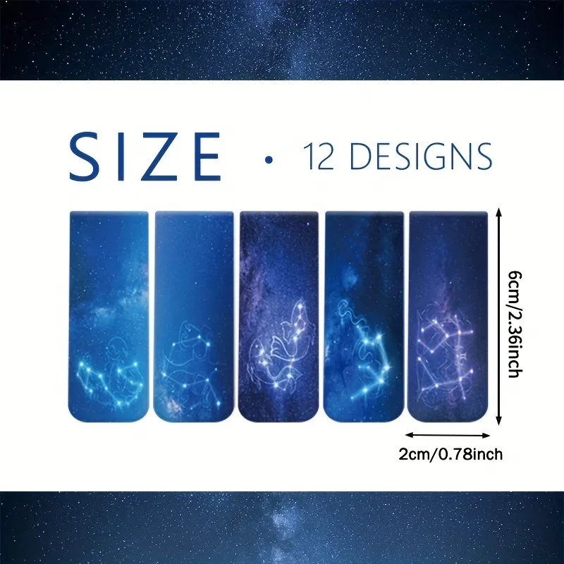 12-częściowe zakładki magnetyc – Bookmark Magnetic Clip recenzja i cena