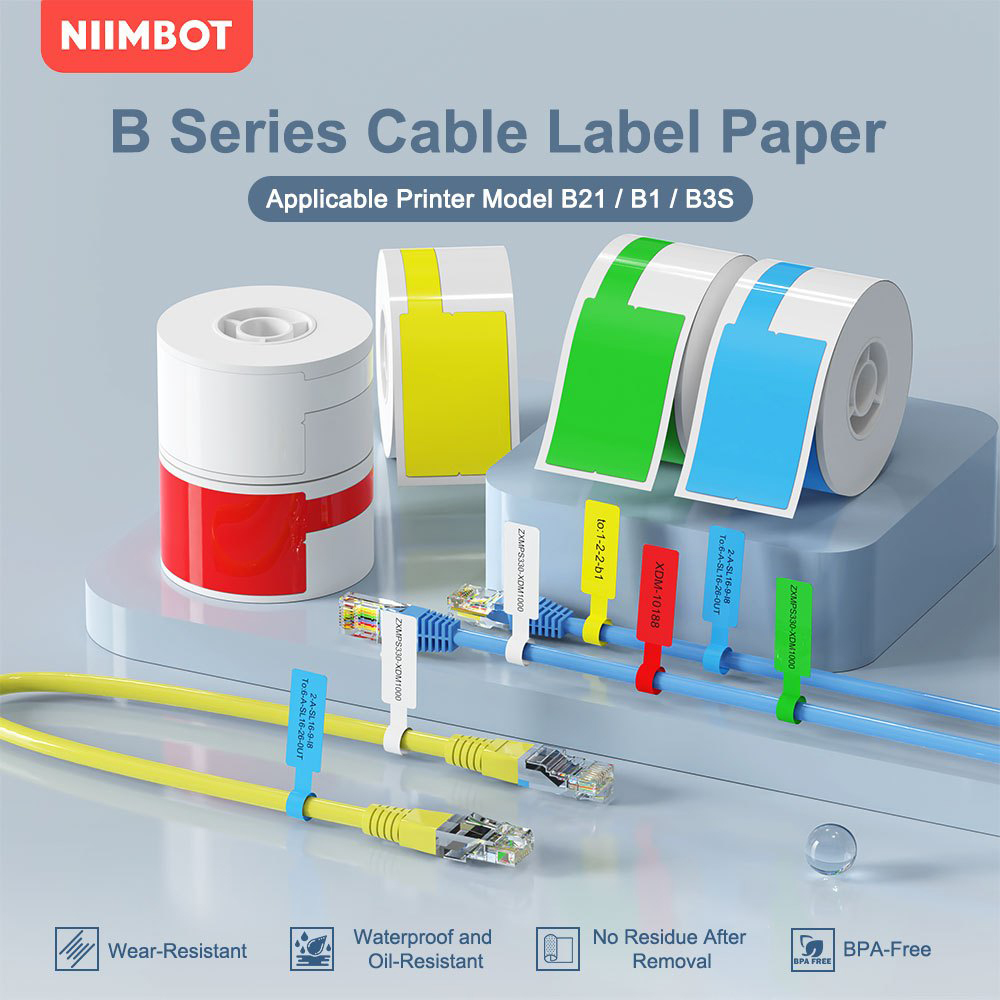 Niimbot Etykieta kablowa Przen – Label Printer Tape recenzja i cena