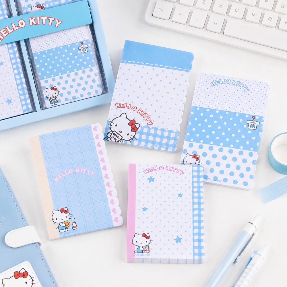 Oryginalny notes Sanrio Hello  – Stationery Office Items List recenzja i cena