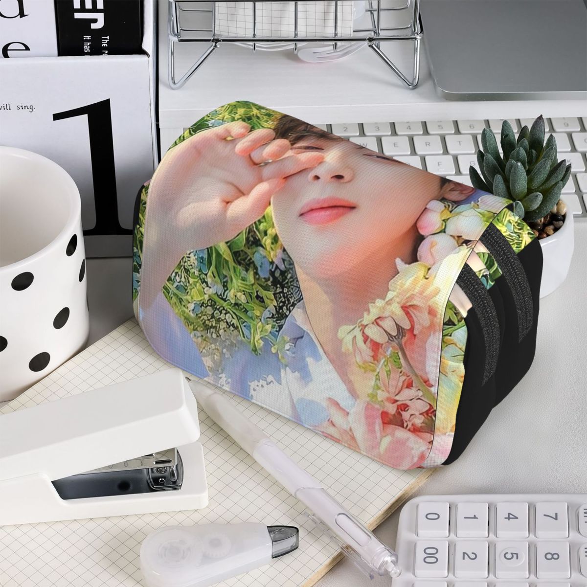 Piórnik Cha EunWoo Kpop Astro  – Stationery And Office Supply Chain recenzja i cena