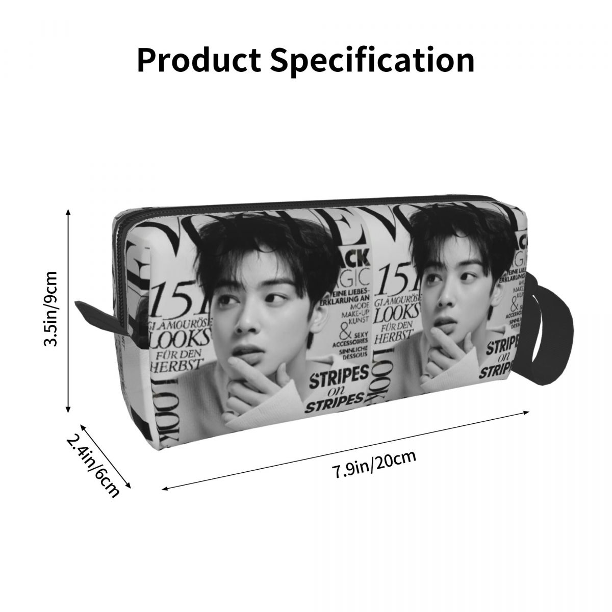Piórnik Cha EunWoo Kpop Astro  – Stationery And Office Supply Chain recenzja i cena