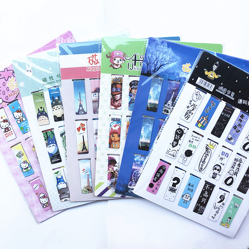18 sztuk/zestaw kot wieża magn – Bookmark Magnetic Clip recenzja i cena