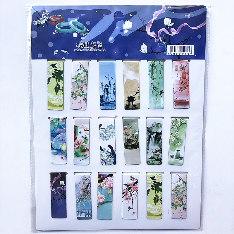 18 sztuk/zestaw kot wieża magn – Bookmark Magnetic Clip recenzja i cena
