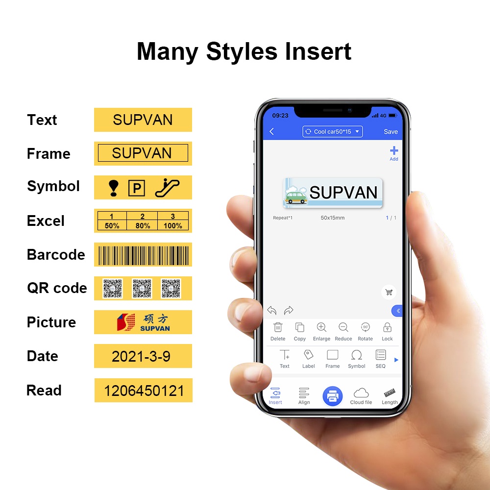 Papier do drukarek etykiet Sup – Label Printer Tape recenzja i cena