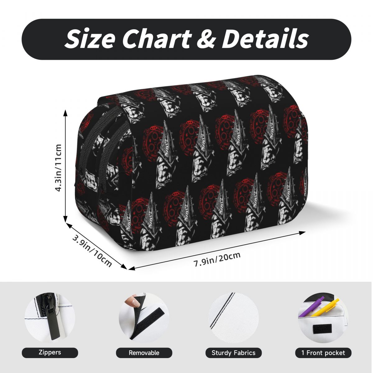 Piórnik z motywem Chain Link i – Stationery And Office Supply Chain recenzja i cena
