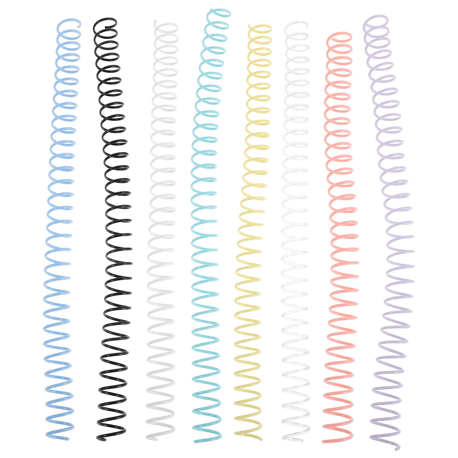 8 szt. plastikowych spirali do – Binding Comb Plastic recenzja i cena