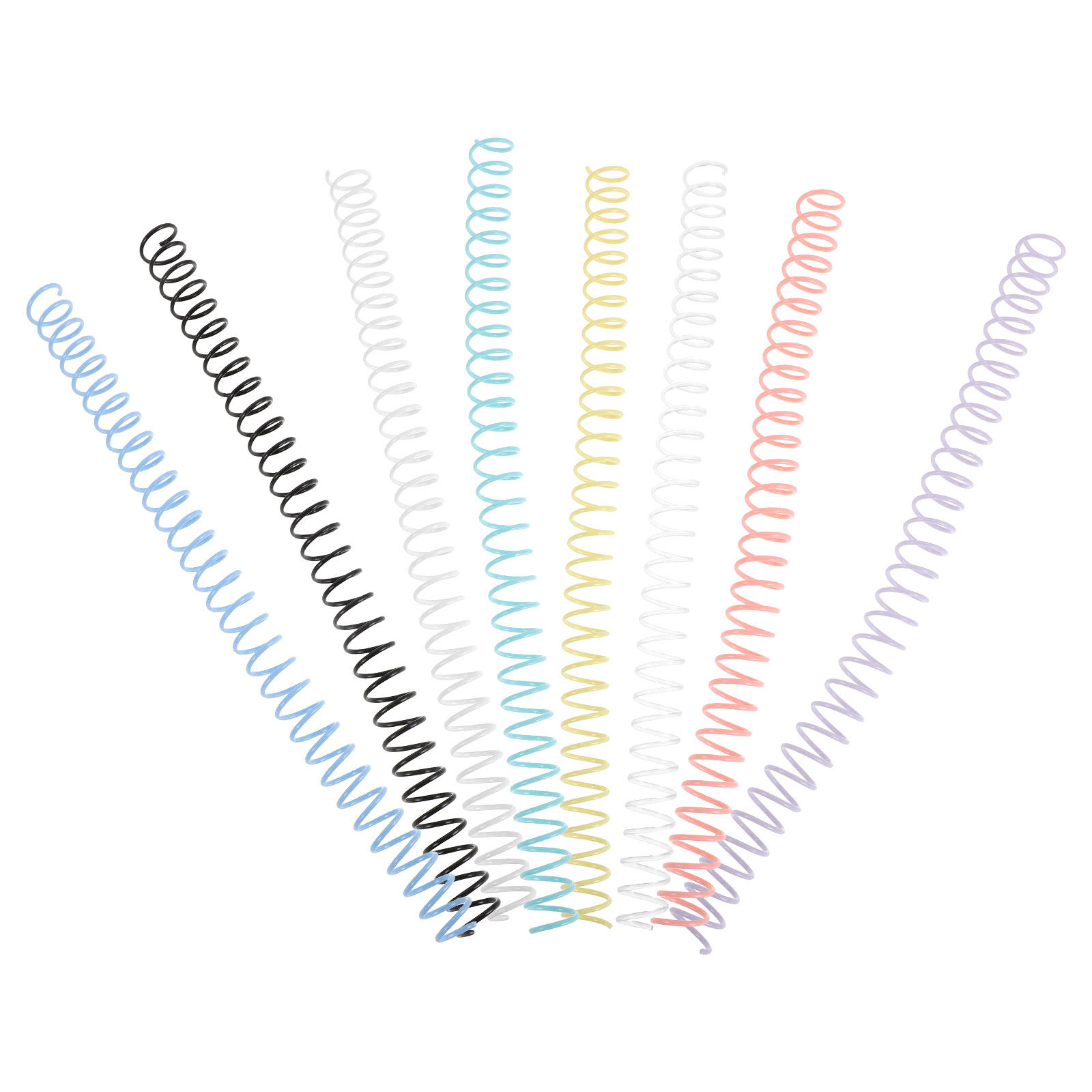 8 szt. plastikowych spirali do – Binding Comb Plastic recenzja i cena
