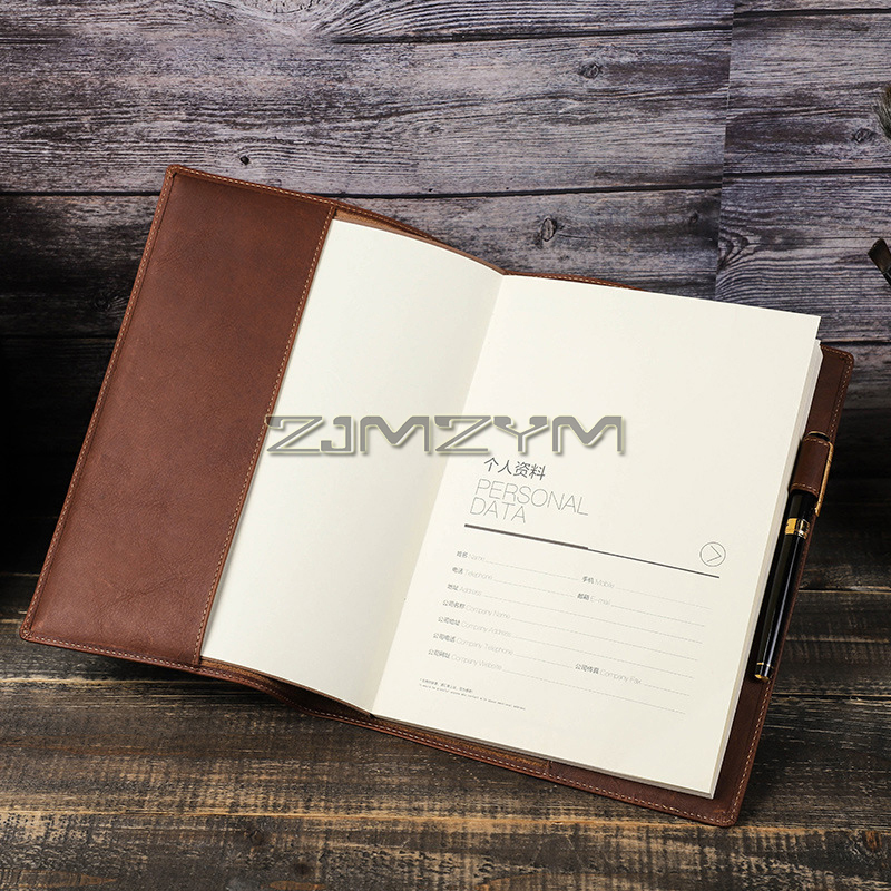 Skórzane etui na notatnik B5 w – Journal Leather Hardcover recenzja i cena