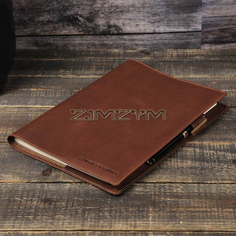 Skórzane etui na notatnik B5 w – Journal Leather Hardcover recenzja i cena