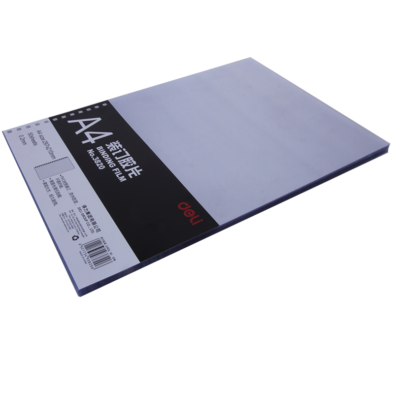 50 SZT. Deli 3820 A4 Folia do  – Binding Comb Plastic recenzja i cena