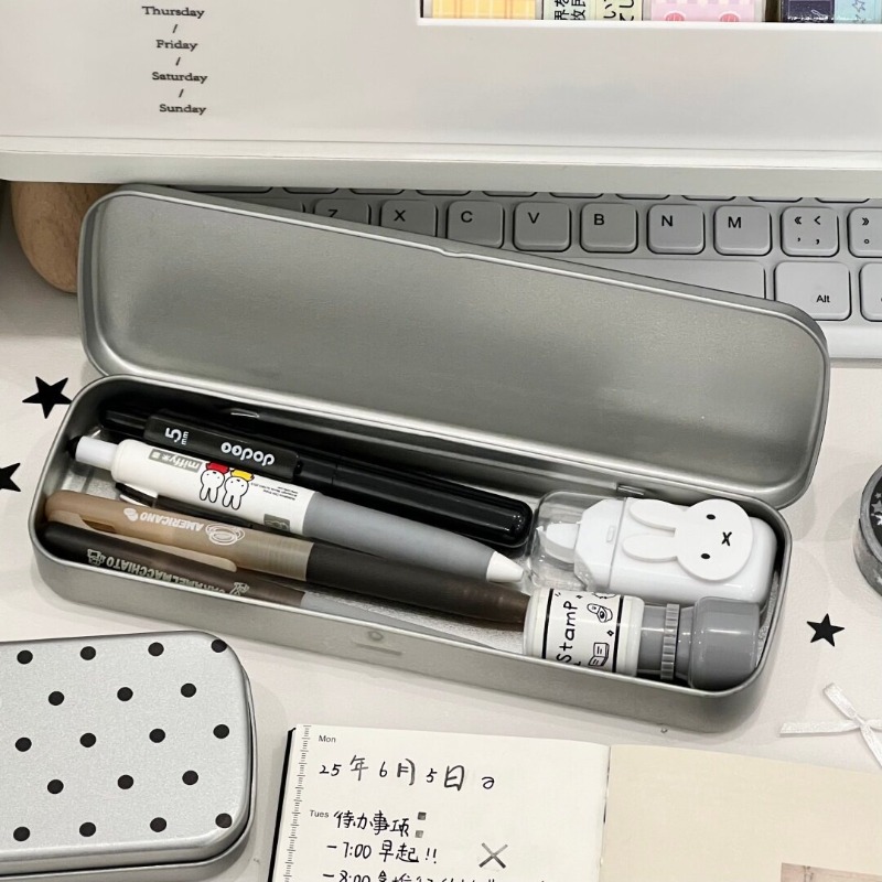 Koreański metalowy piórnik w k – Supply Of Office Stationery recenzja i cena
