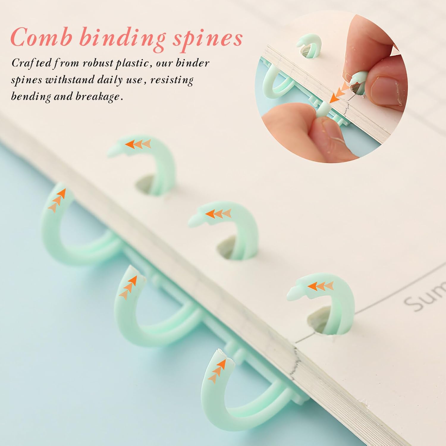 5/10 szt. grzbietów do bindowa – Binding Comb Plastic recenzja i cena
