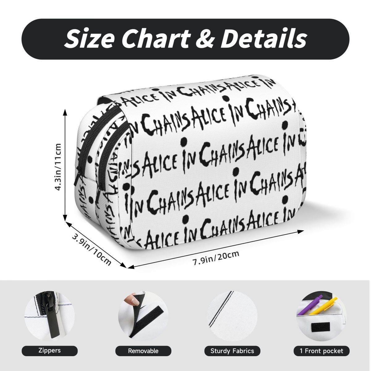 Piórnik Alice In Chains Rooste – Stationery And Office Supply Chain recenzja i cena